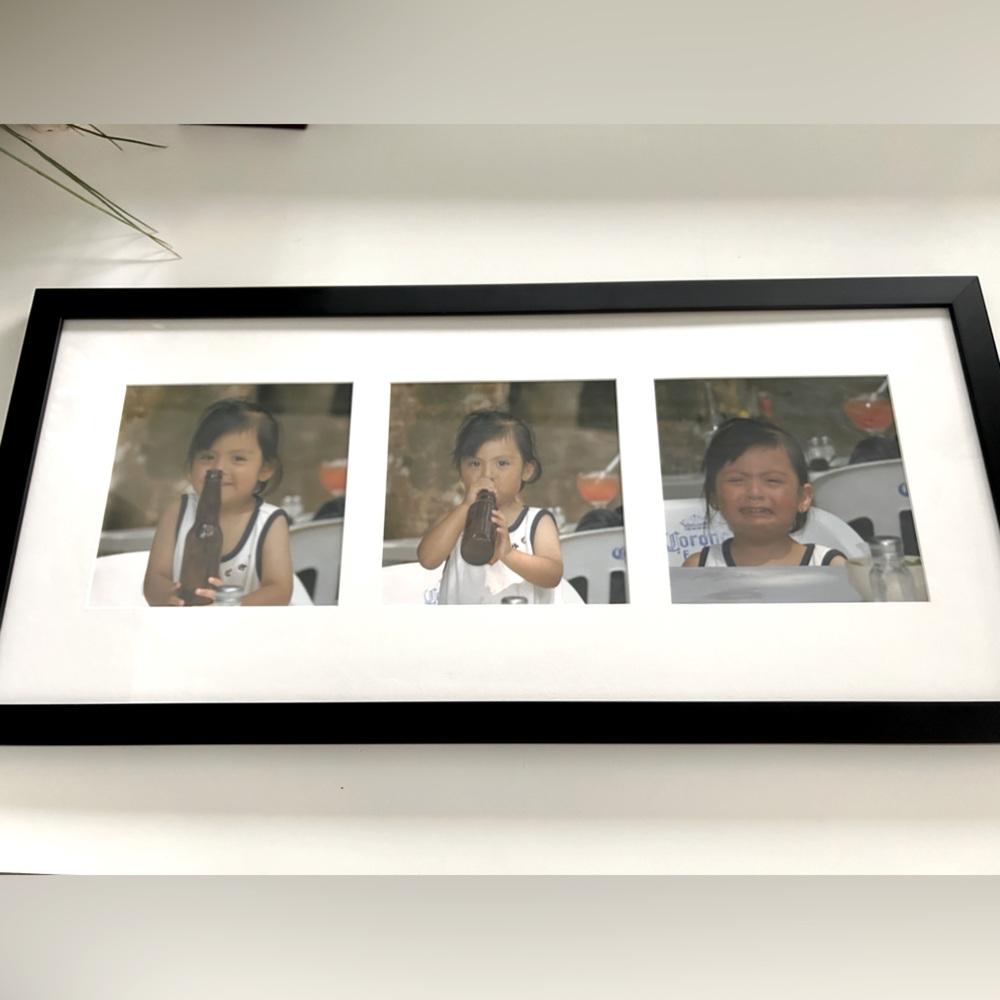 Framed Humorous Photograph